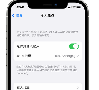 易县apple服务站点分享iPhone上个人热点丢失了怎么办