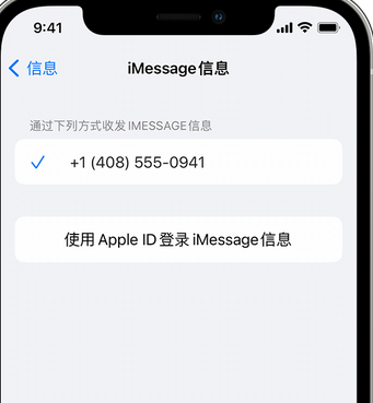 易县apple维修iPhone上无法正常发送iMessage信息 