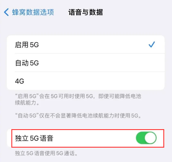 易县苹果14维修分享iPhone 14 Pro如何开启VoNR 